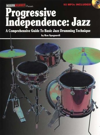 Ron Spagnardi: Progressive Independence - Jazz (Book/MP3 CD)