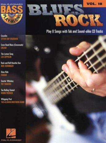 Bass Play-Along Volume 18: Blues Rock (Book/CD)