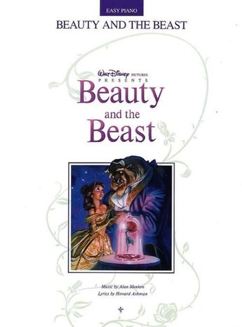 Easy Piano - Beauty and the Beast, Walt Disney (Boek)