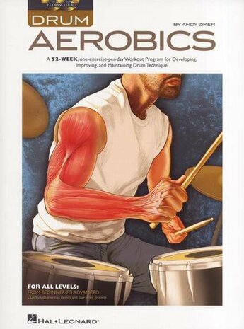 Andy Ziker: Drum Aerobics (Book/3 CD)