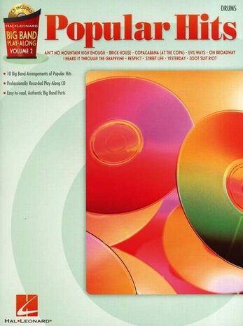 Big Band Play-Along Volume 2: Popular Hits - Drums (Book/CD)
