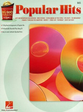 Big Band Play-Along Volume 2: Popular Hits - Bass Guitar (Book/CD)