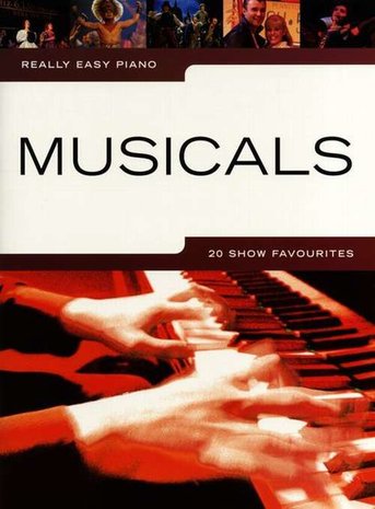 Really Easy Piano: Musicals - 20 Show Favourites (Book)