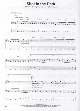 Bass Play-Along Volume 16: 80s Metal (Book/CD)