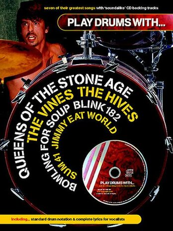 Play Drums With... Queens Of The Stone Age, The Vines, The Hives, Bowling For Soup, Blink 1 (Book/CD