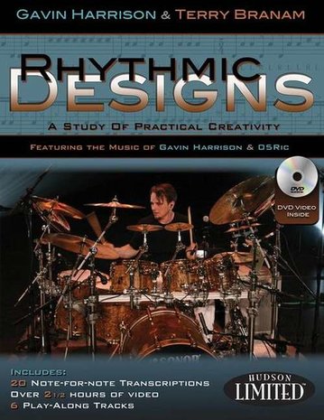 Gavin Harrison/Terry Branam: Rhythmic Designs - A Study Of Practical Creativity (Book/DVD)