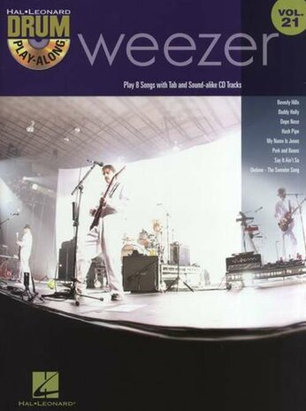 Drum Play-Along Volume 21: Weezer (Book/CD)