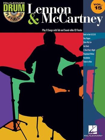 Drum Play-Along Volume 15: Lennon & McCartney (Book/CD)