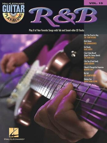 Guitar Play-Along Volume 15 - Rhythm and Blues (Book/CD)