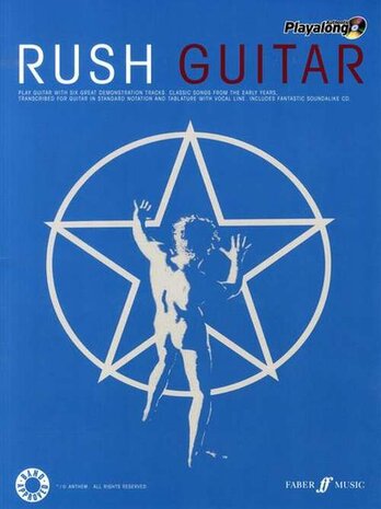Rush: Authentic Playalong (Guitar) (Book/CD)