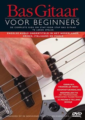 Bas Gitaar Voor Beginners (Boek/CD/DVD/Boekje)