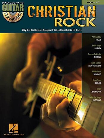 Guitar Play Along Volume 71: Christian Rock (Book/CD)