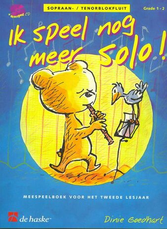 Ik Speel Nog Meer Solo! - Blokfluit (Sopraan en Tenorblokfluit) (Boek/CD)