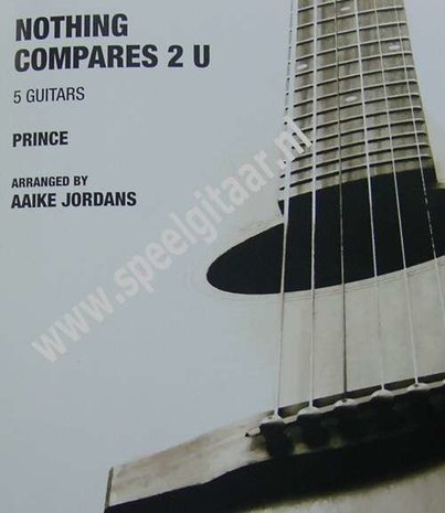 Prince: Nothing Compares 2 U (Boek, Gitaarensemble)