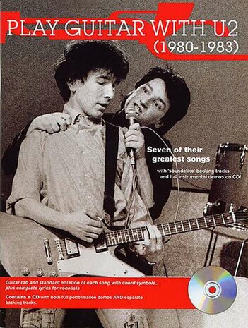 Play Guitar With... U2 - 1980 To 1983 (Book/CD)