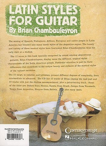 Brian Chambouleyron: Latin Styles For Guitar (Book/CD)
