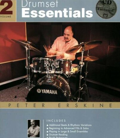 Peter Erskine: Drumset Essentials, Volume 2 (Book/CD)