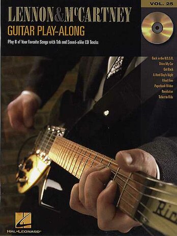 Guitar Play-Along Volume 25: Lennon And McCartney (Book/CD)