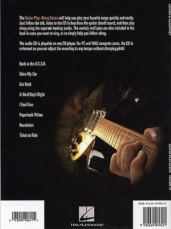 Guitar Play-Along Volume 25: Lennon And McCartney (Book/CD)