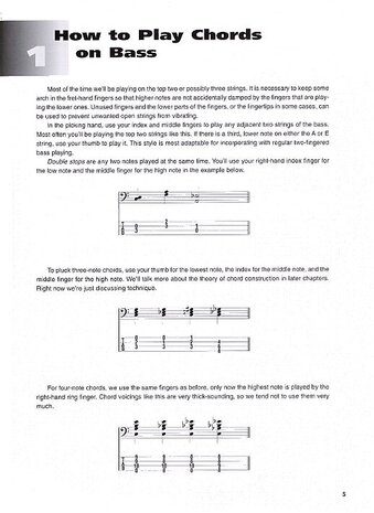 Musicians Institute: Dominik Hauser - Chords For Bass (Book/CD)