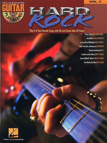Guitar Play-Along Volume 3 - Hardrock (Book/CD)