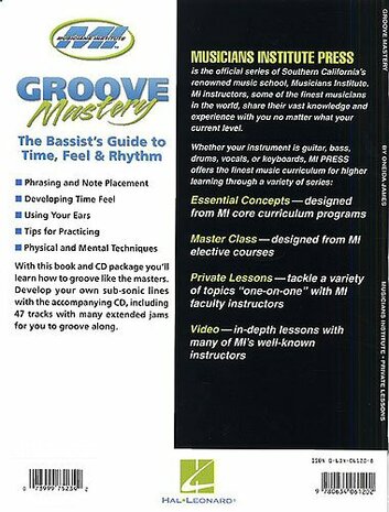 Musicians Institute: Groove Mastery (Book/CD)