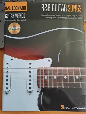 R&B Guitar Songs: Hal Leonard Guitar Method (Book/CD)