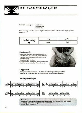 Djemb&eacute;, Methode Voor Beginnende Djembespelers (Boek/CD)