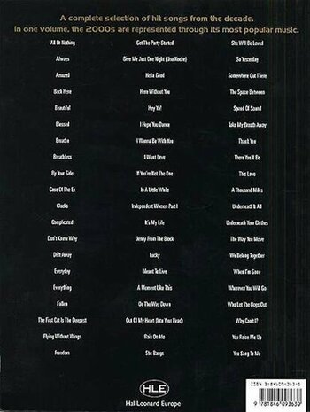 Essential Songs - The 2000s - Piano-Vocal-Guitar - Boek