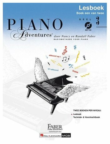 Piano Adventures - Lesboek 3 - Boek en CD