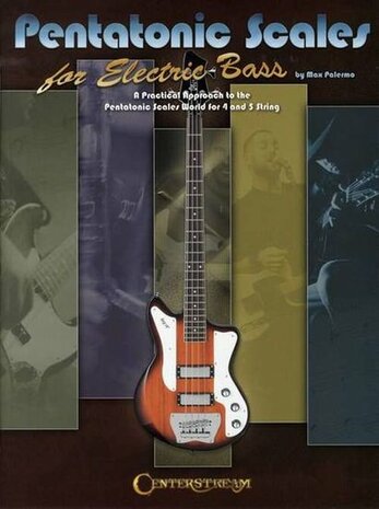 Max Palermo - Pentatonic Scales For Electric Bass - Book