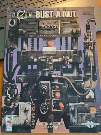 Tesla - Bust A Nut -Guitar Tab Book
