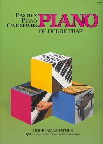 Bastien Piano Onderwijs - Piano Derde Trap - Boek