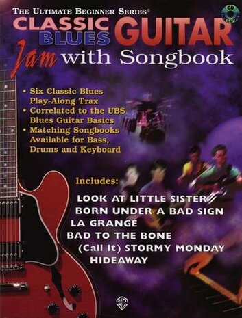 The Ultimate Beginner Series - Jam With Songbook - Classic Blues Guitar - Book and CD