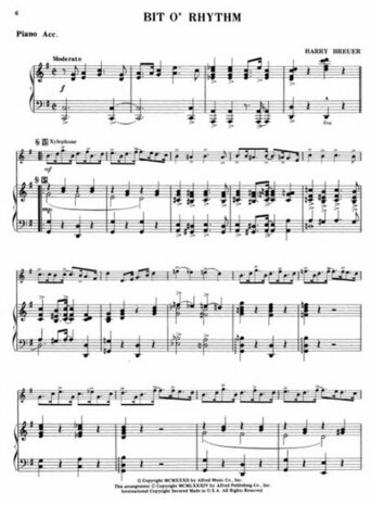 Harry Breuer's Mallet Solo Collection, voor xylofoon / marimba / vibrafoon of klokkenspel (Book)