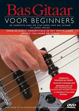 Basgitaar Voor Beginners (Boek/CD/DVD/Boekje)