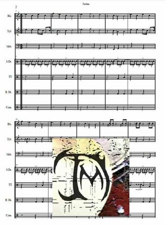 Jarem, voor melodische slagwerkgroep (Partituur + Partijen)
