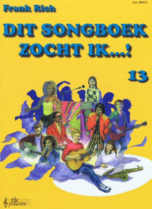 Frank Songboek Zocht Ik...! Deel 13 (Boek) - Maakmuziek
