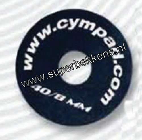 Cympad Optimizer Bekkenviltjes zonder dempend effect, zwart, 40x8mm (5 stuks)