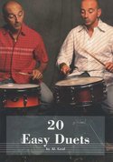 Hudson-Music:-Al.-Graf-20-Easy-Duets-Snare-Drum-(Book-CD)