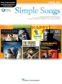 Simple-Songs:-Violin-(Boek-Online-Audio)