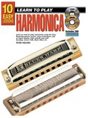 10-Easy-Lessons:-Learn-To-Play-Harmonica-(Book-CD-DVD)