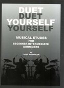 Joel-Rothman:-Duet-Yourself-Musical-Etudes-For-Beginner-Intermediate-Drummers-(Book)