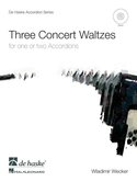 Three-Concert-Waltzes-voor-1-of-2-Accordeons-(Boek-CD)