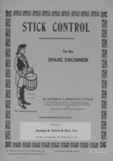 Stick-Control-For-The-Snare-Drummer-(Book)